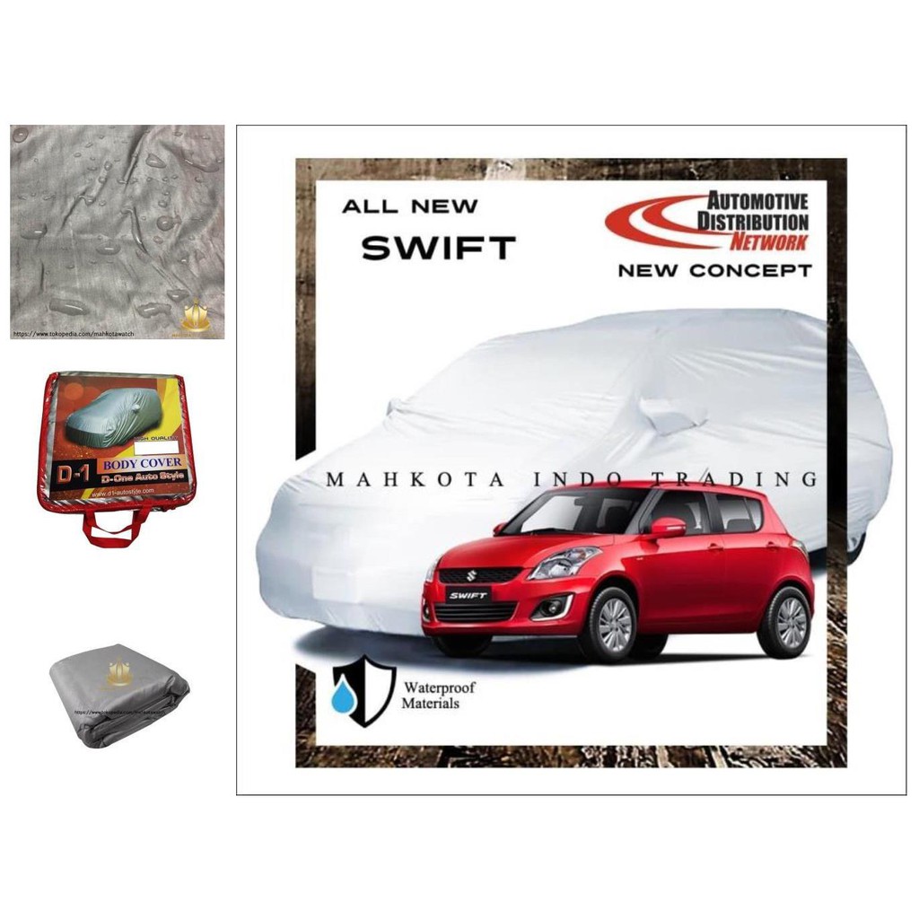 custom double layer body cover / sarung mobil suzuki splash fit on