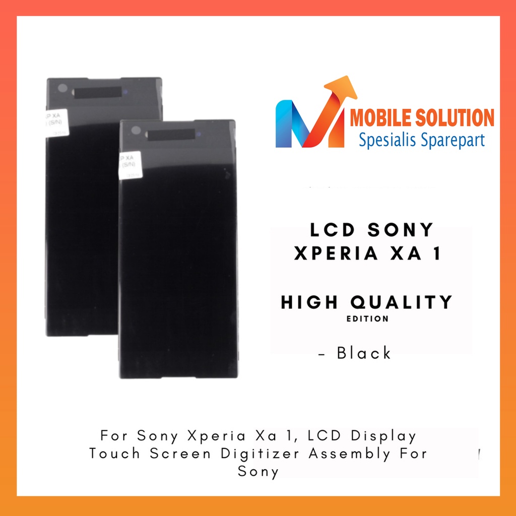 Grosir LCD Xperia XA 1 ORIGINAL 100%  Fullset Touchscreen Garansi 1 Bulan + Packing / Bubbel