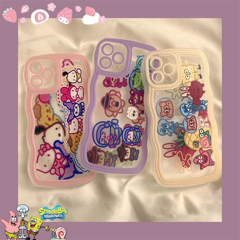 Vivo Y22 Y35 Y02 Y20 Y15s Y36 Y16 Y02s Y21 Y12 Y21s Y15A Y21A V25 V25E Y1s Y15 Y91 V20 V21 V23E Y30 Y12s Y11 Y20s Y11s Y50 Y17 Y33s Y91C Y55 Y75 Disney Animals Wavy Edge Soft Case