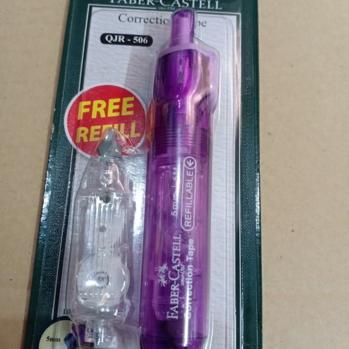 

Unik Correction Tape Faber Castell Qjr-506 Hemat