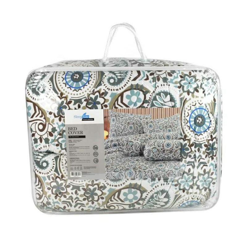 Jastip Ace Hardware - Sleeplite 210x210 Cm Bedcover Polyester Parsley - Abuabu