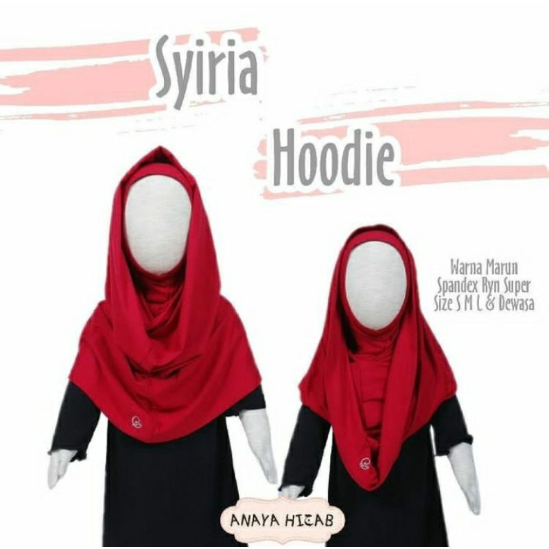 Jilbab Anak Syiria Hoodie