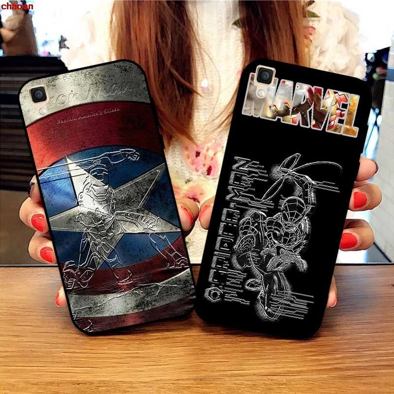 Hardcase Sofcase Matte Oppo R7S / R7SF Case Black Random Motif Karakter