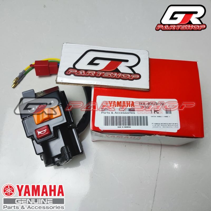 saklar kiri assy 3XA force one vega r lama crypton ori ygp f1 fiz f1z holder left lh sakelar holder switch original yamaha