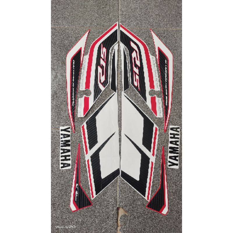 striping R15V2 warna merah