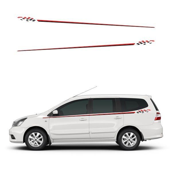 Sticker Side Stripe Nissan Grand Livina NISMO