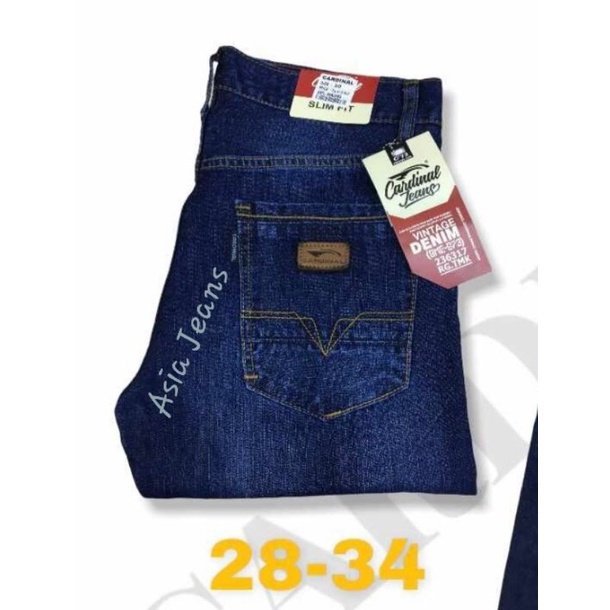 Celana Panjang Pria Cardinal Slimfit Jeans/ Celana Jeans Cardinal Terbaru [COD]