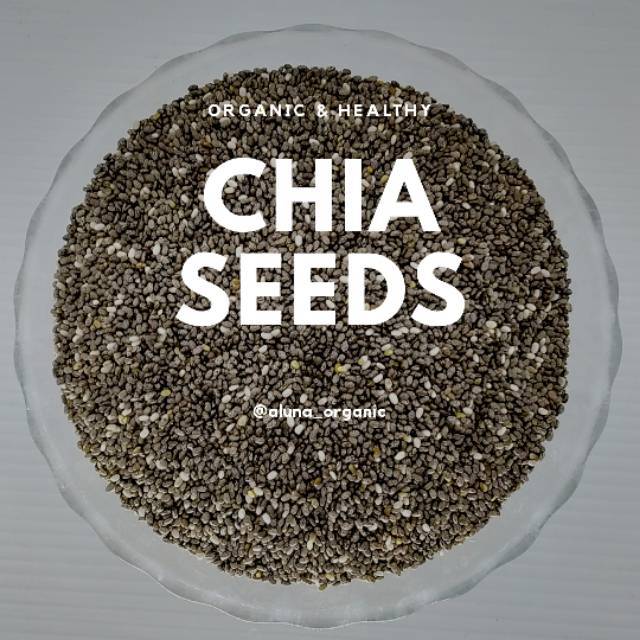 

500gr Organic Black Chia Seeds - Biji Chia Original Mexico