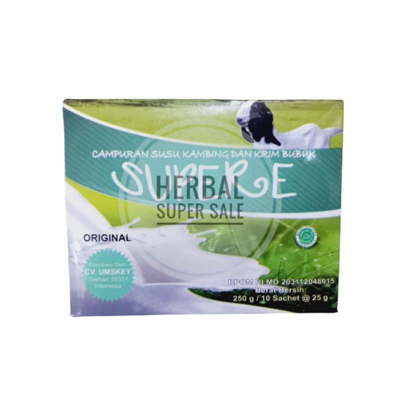 

Susu Kambing SUPER E (Susu Kambing Bubuk 60%)