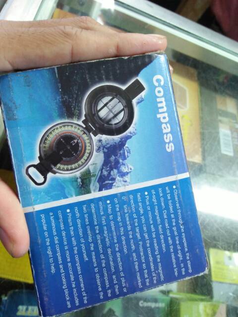 Compass, Kompas Prismatic Dan Lensatic FULL METAL