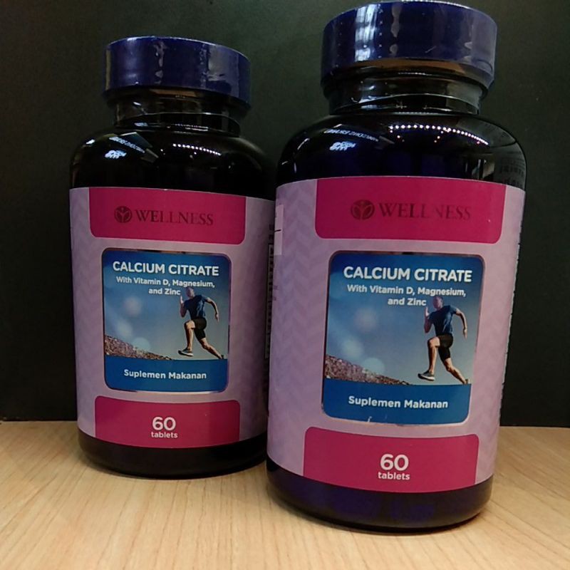 WELLNESS CALCIUM CITRATE 60