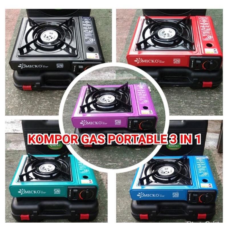 Kompor Gas Portable Omicko