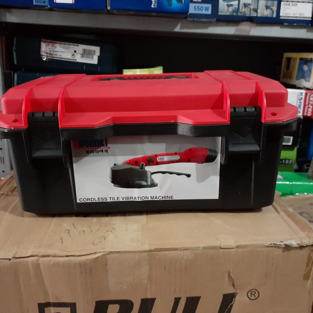 Alat Pasang Keramik Battery / Cordless Tile Vibration KODENKI