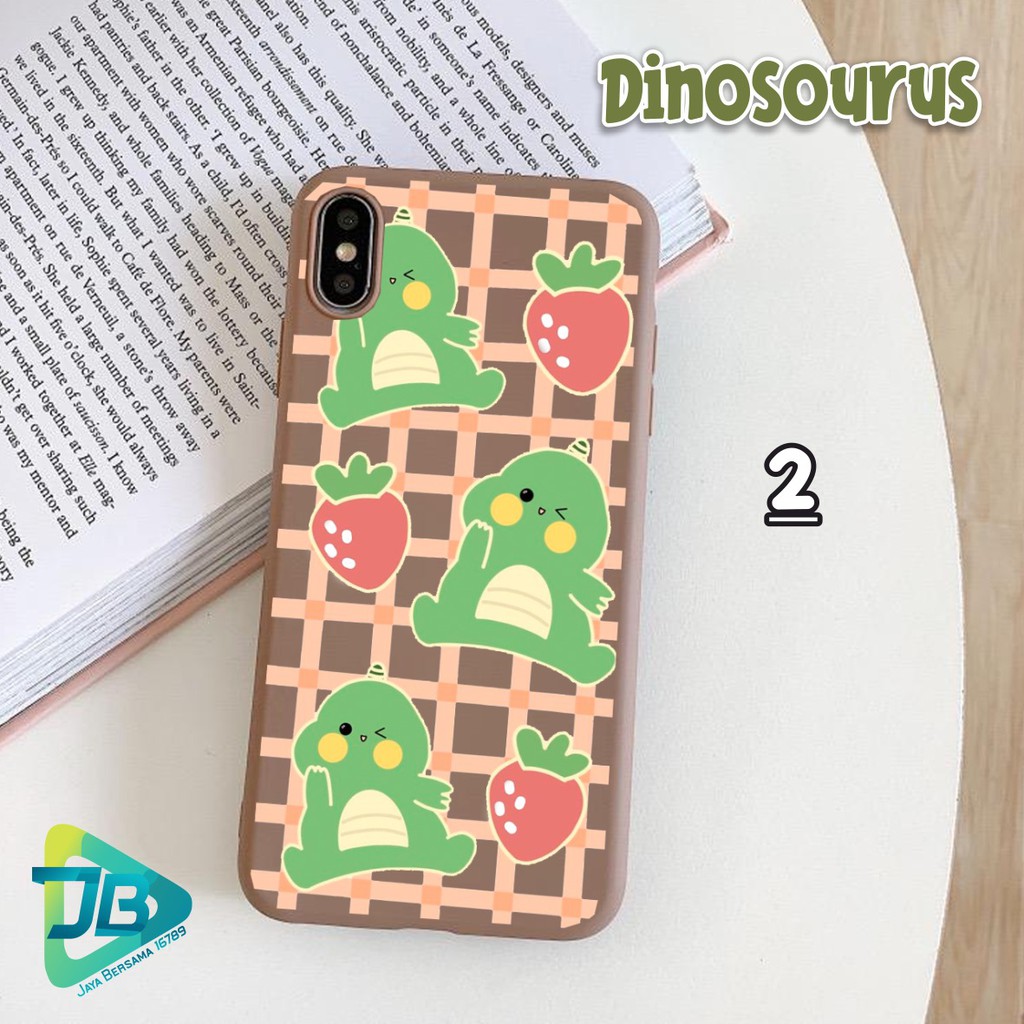 Softcase DINOSAURUS Xiaomi Redmi Note 3 4 5 6 7 8 9 10 Pro mi A2 Lite JB3682