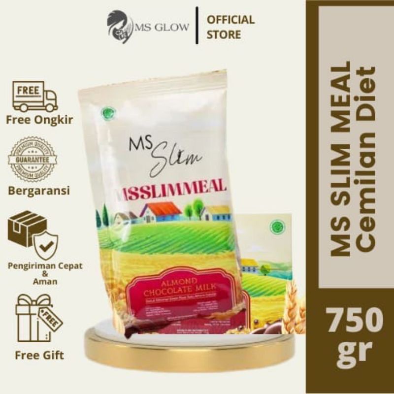 MS SLIM MEAL FREE TUMBLER BY MS GLOW ORIGINAL TERMURAH