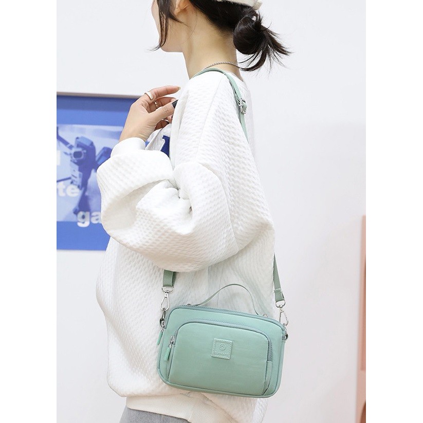 Tas Nylon Nilon Woman Bag Selempang Sling Tahan Air - DX008