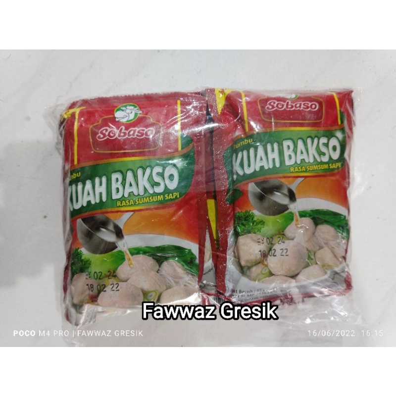 Bumbu Kuah Bakso Mamasuka Renceng 12x8gr / Mamasuka Bumbu Bakso Kuah Renteng 12x8 gram