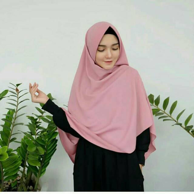 GS Khimar Syar'i Hijab Simple Pet Jumbo