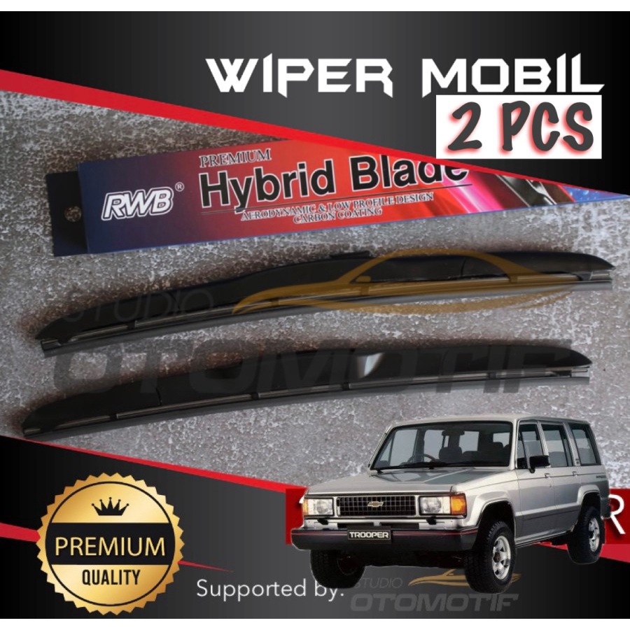 WIPER CHEVROLET TROOPER RWB GRAPHITE / WIPER RWB CHEVROLET TROOPER