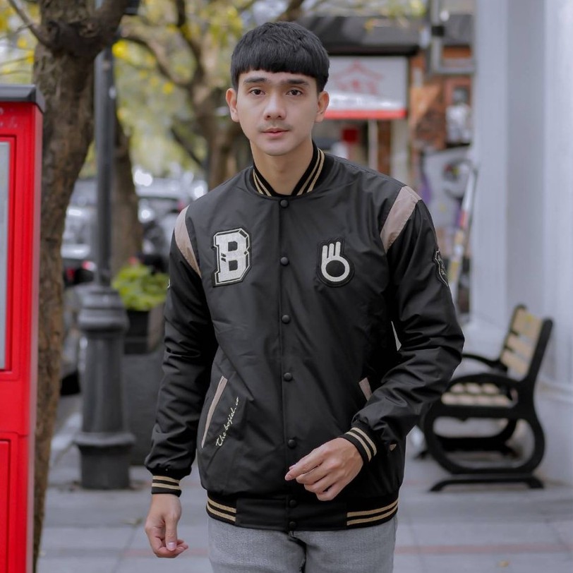 Jaket Baseball Athletic Pria Baseball Jacket Original Distro Model Bomber
