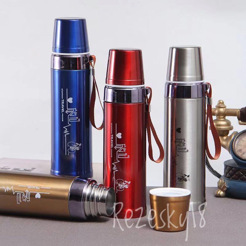 NEW TERMURAH! TERMOS STAINLESS TRAVEL &amp; COLD 800ML / TERMOS 800ml / TERMOS AIR PANAS