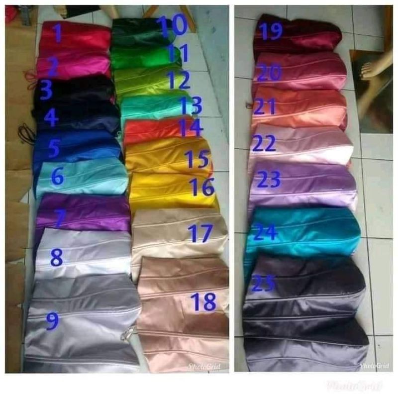 BUSTIER SATIN/KAMISOL SATIN/DELEMAN KEBAYA