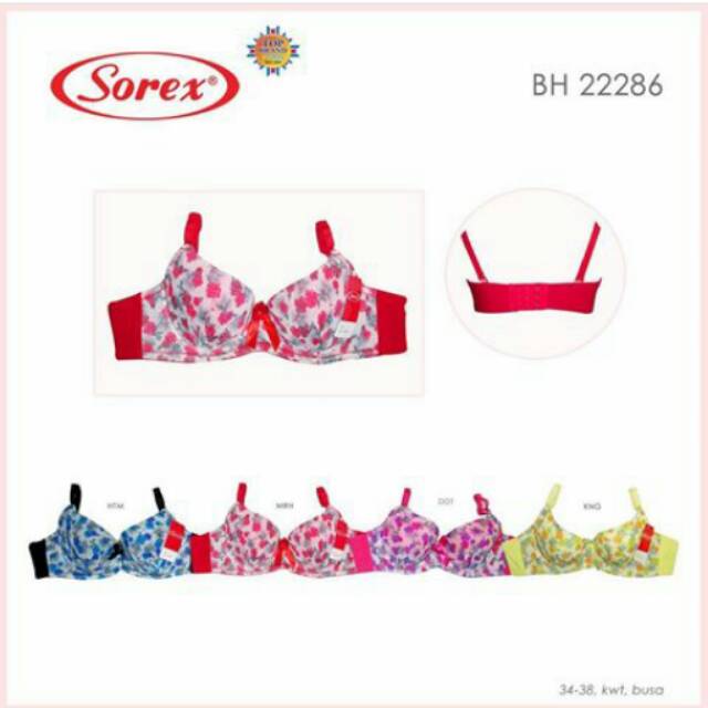 BH / bra SOREX MOTIF BUNGA 22286