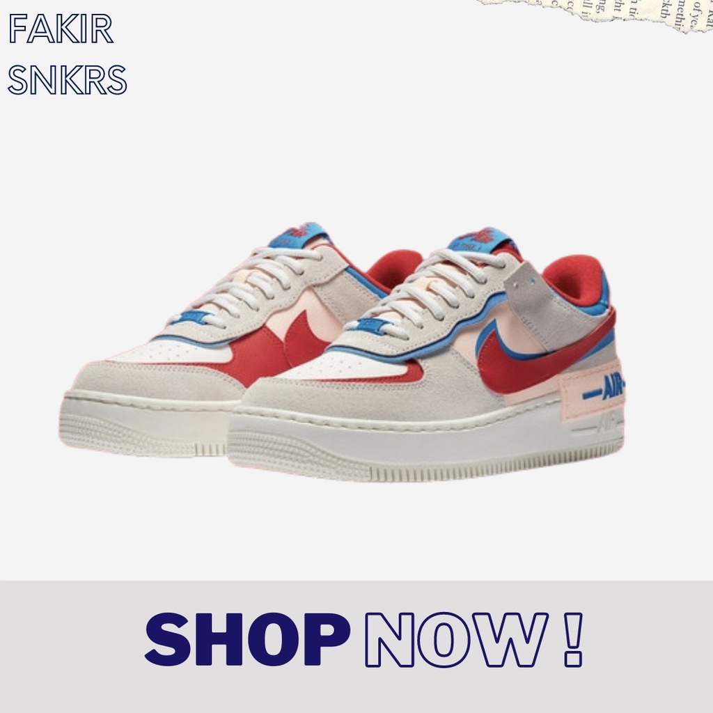 AIR FORCE 1 SHADOW UNIVERSITY RED