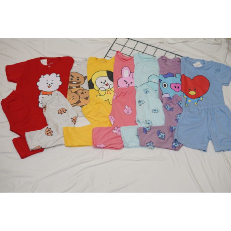 BT21 / kaos bts / setelan bts / kaos bt21