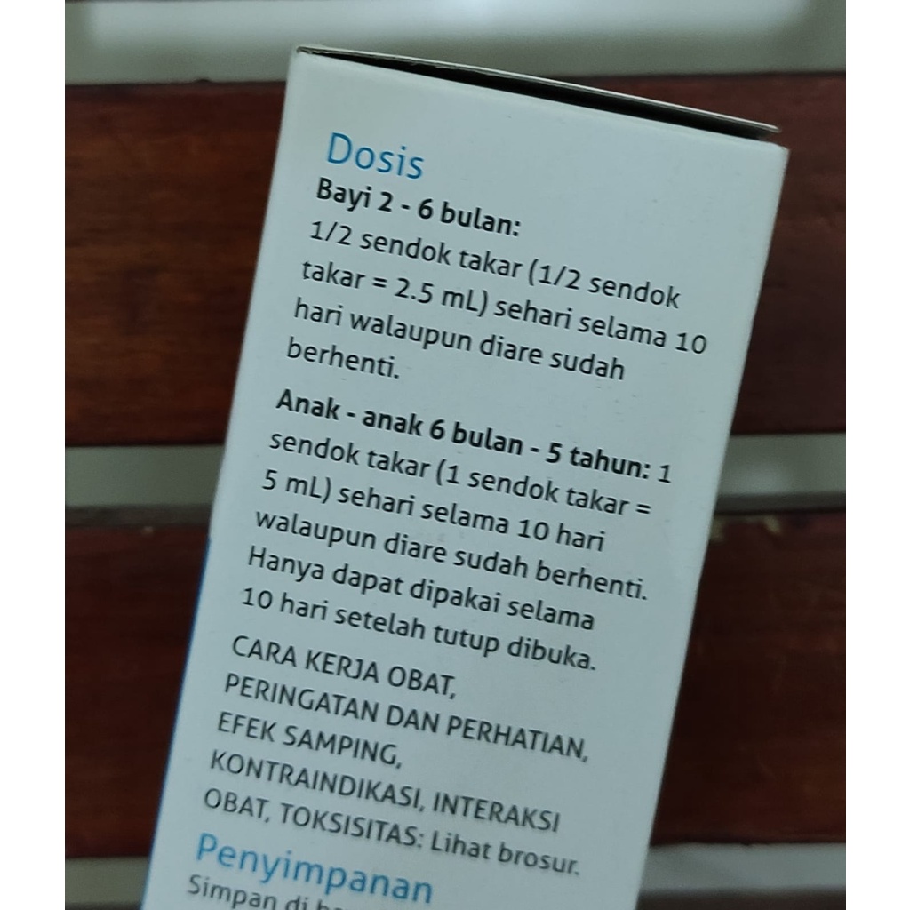 ZincPro 20 Mg / Zinc Sulfate Monohydrate / Obat Diare Anak