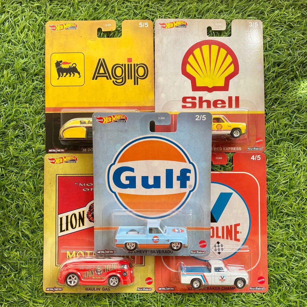 Hotwheels Premium Oil and Gas Collector Edition 5-Car Set