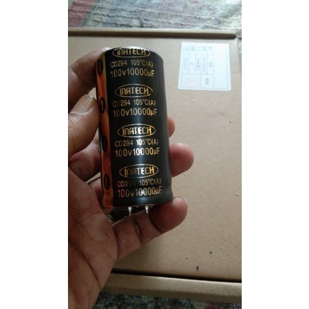 Elko Original 10.000uf 100v high premium capacitor vendora inatech