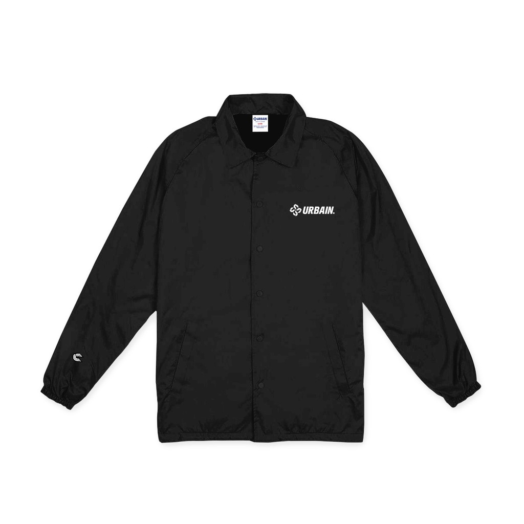 

Urbain Coach Jacket - Indonesia College - Black