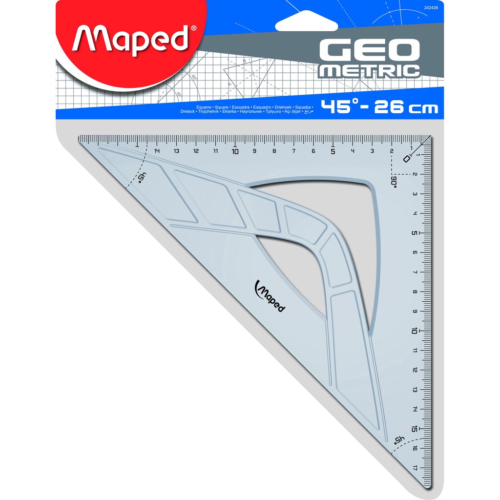 

Maped Geometric 26 cm - 45 Square