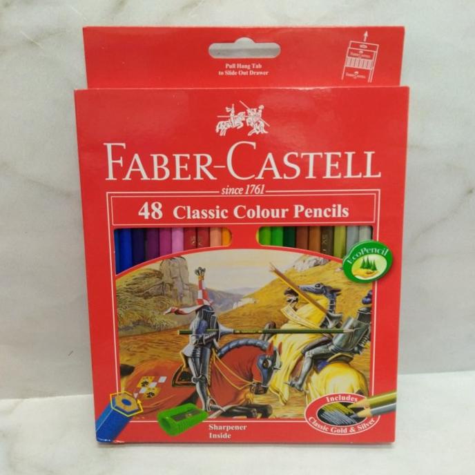 

Pensil Warna 48 warna - Faber Castle