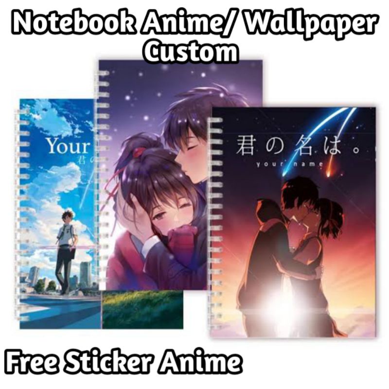 

Notebook Custom Gambar/Wallpaper/Anime/Lainnya