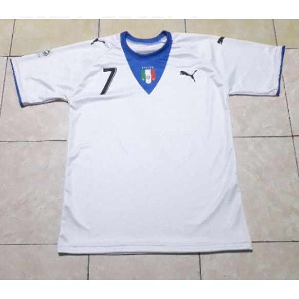 Jersey Italia 2006 away full printing Custom satuan