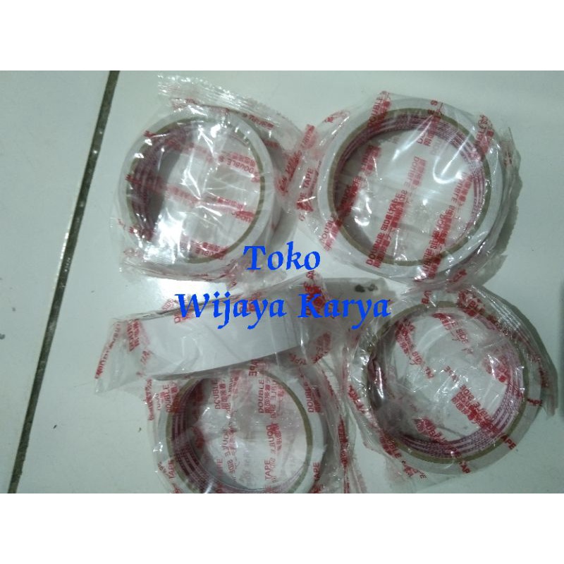

Double tape Sazanami 24mm x 8m / pak isi 12 pcs