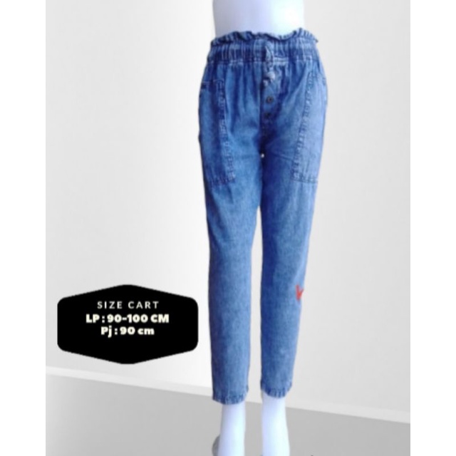 Haightwaist Baggypant Jeans Cewek