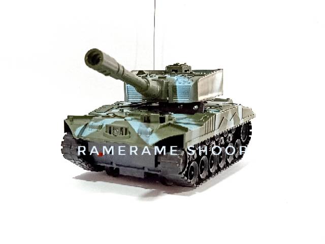 Mainan tank tempur remote control