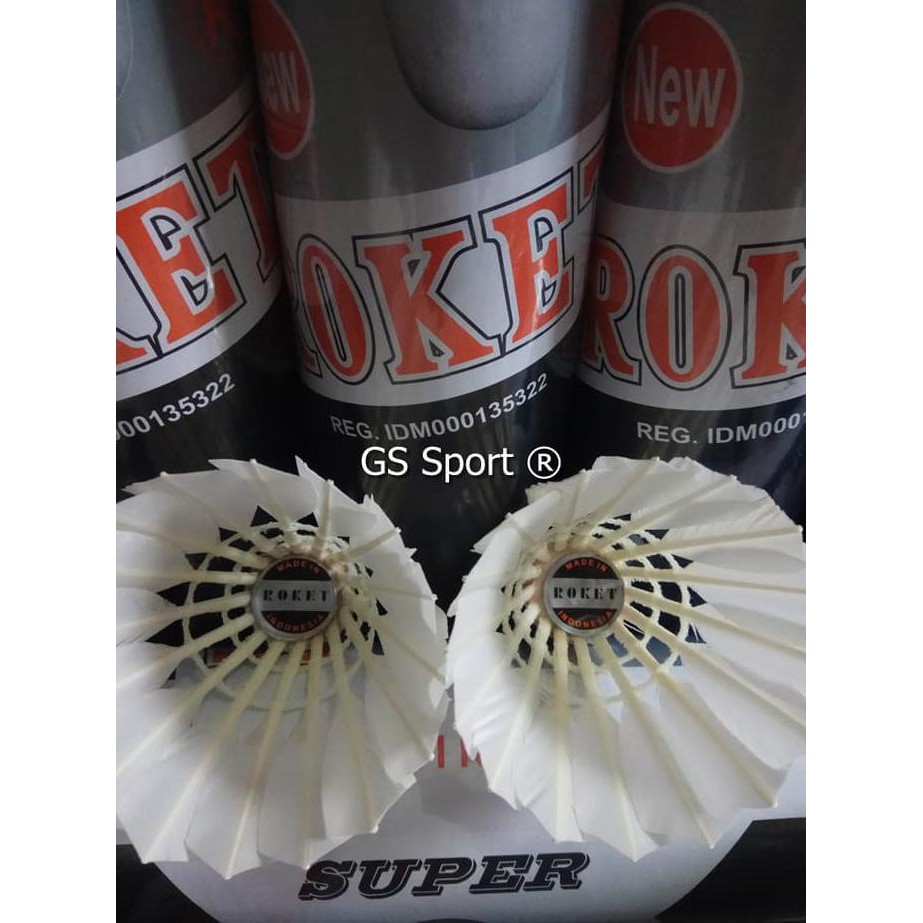 Shuttlecock Roket Super Hitam