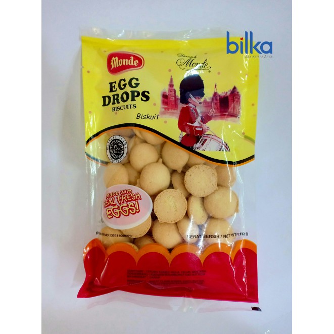 

MONDE Egg Drops Biscuits 110g