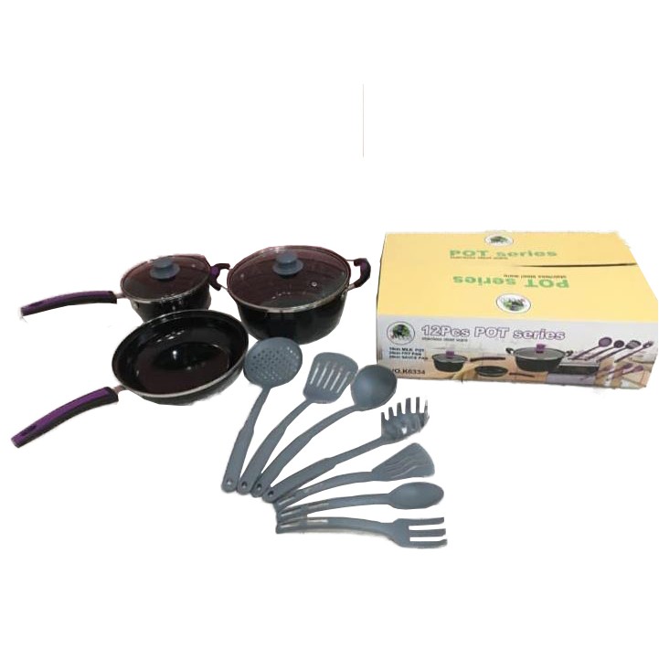 COOKWARE  SET 12PCS POT SERIES