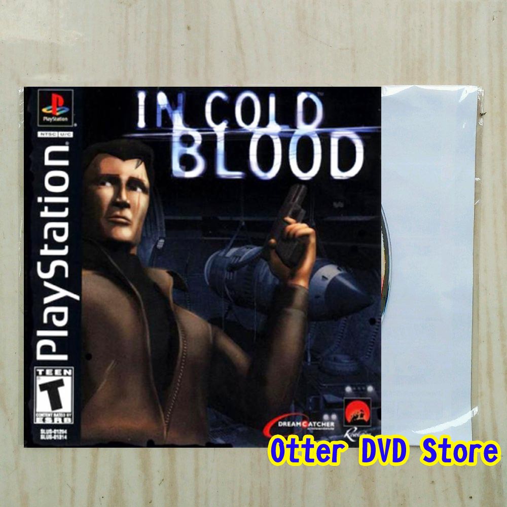 Kaset CD Game Ps1 Ps 1 In Cold Blood ( 2 Disc )