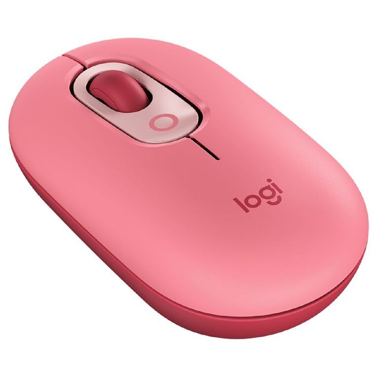 Logitech POP Mouse Wireless Mouse Customizable Emoji - Heartbreaker