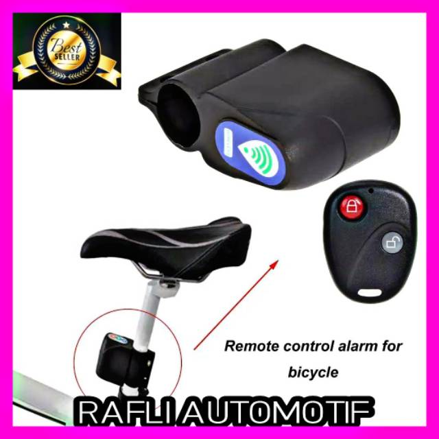 Kunci Sepeda Anti Maling Gembok Sepeda Alarm Anti Maling Kunci Gembok Sepeda Gembok Motor Anti Malin