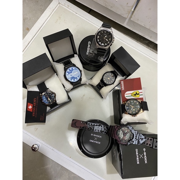 PAKET USAHA 6 JAM TANGAN FERRARI