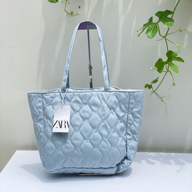 ZR X Mckey Tote Bag in Blue