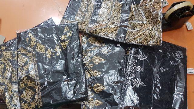 Cod- Dt Collection Kemeja Hem Batik Pekalongan Kombinasi Kerah Kokoh