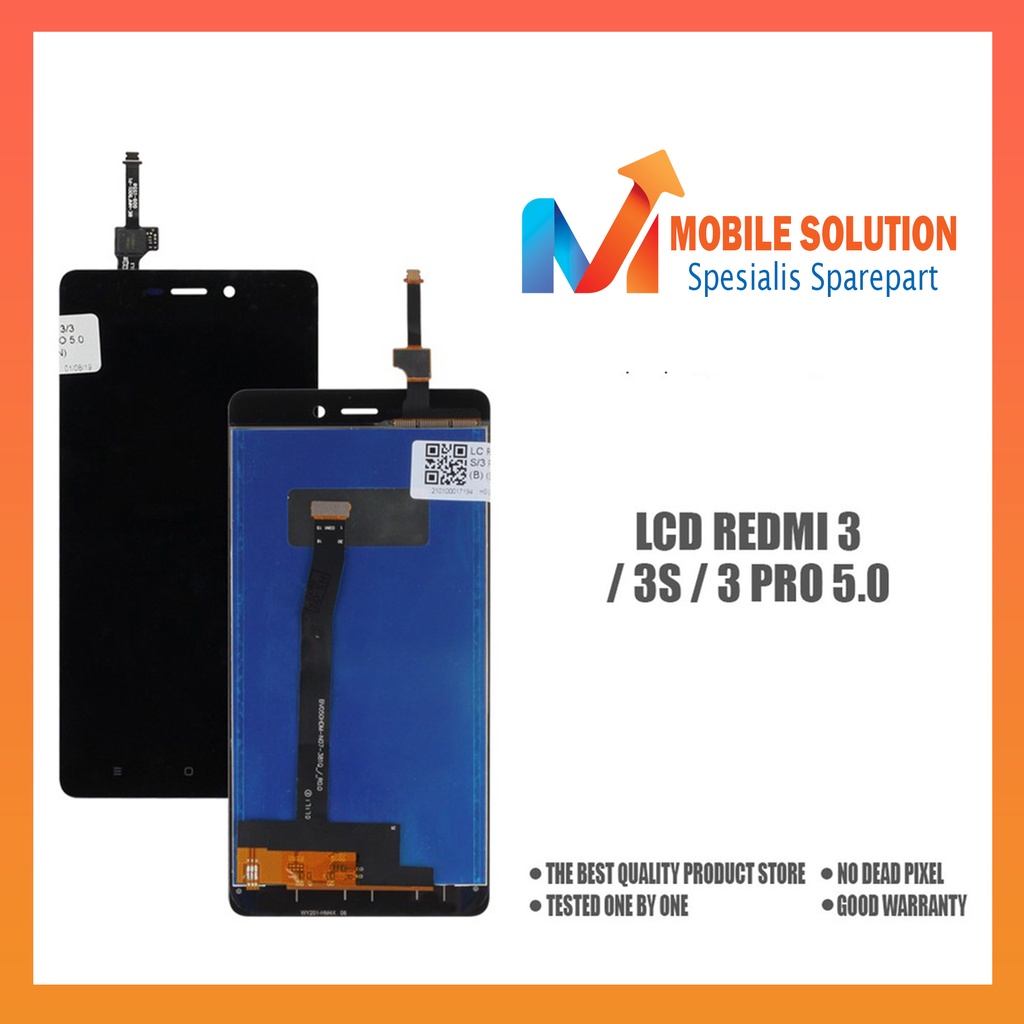 Grosir LCD Xiaomi Redmi 3 / Xiaomi Redmi 3s / Xiaomi Redmi 3 Pro Fullset Touchscreen ORIGINAL 100% Garansi 1 Bulan + Packing / Bubbel